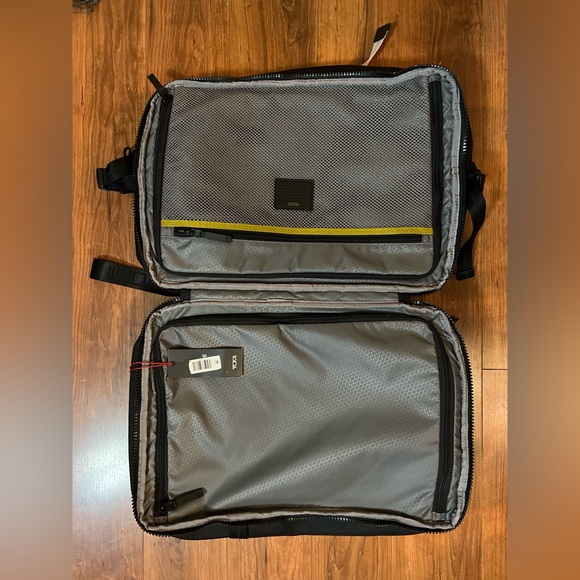 TUMI TAHOE View Splitpack Backpack Duffle NWT Black - Picture 12 of 13